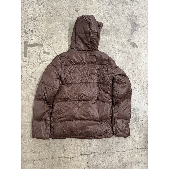 NIKE ACG 550 Fill Brown Down Jacket Size‎ Small Quilted - Picture 2 of 10